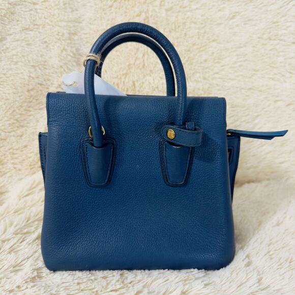 MCM Mini Milla Park Avenue Tote Bag - Navy - Picture 5 of 14